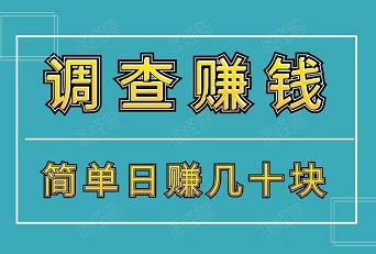 新出问卷调查赚钱平台，单号每天几十块！多号多得~-能赚项目网