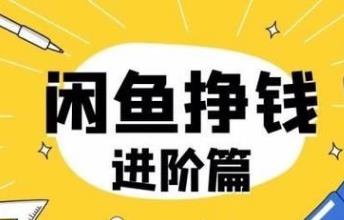 新风口咸鱼上线分销，不发视频，直接躺赚！附入口+教程-能赚项目网