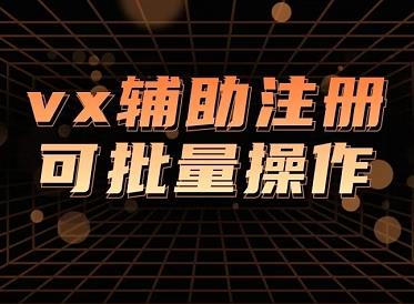 VX辅助注册平台，任务多价格高，可批量操作。-能赚项目网