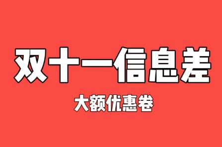 日赚600+，双11大额优惠卷，数量有限！先抢先得！-能赚项目网